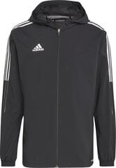 Sporta džemperis vīriešiem Adidas Tiro 21 Windbreaker M GP4967, melns цена и информация | Мужская спортивная одежда | 220.lv