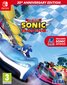 SWITCH Team Sonic Racing 30th Anniversary Edition incl. Artbook cena un informācija | Datorspēles | 220.lv