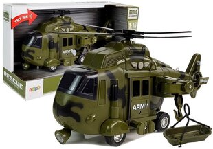 Militārais helikopters ar skaņām un gaismām, 1:16 cena un informācija | Rotaļlietas zēniem | 220.lv