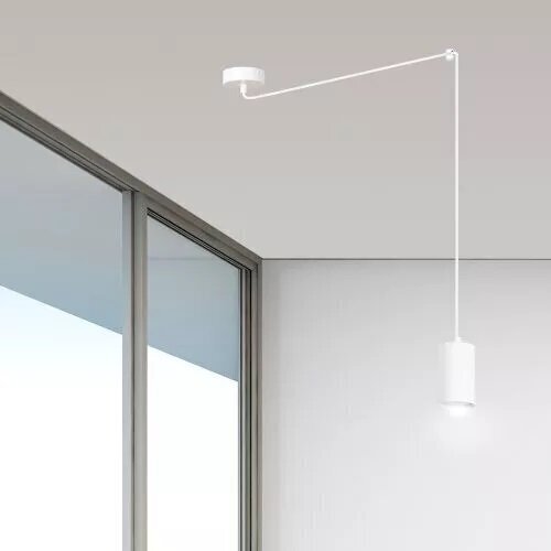 Emibig piekaramā lampa Traker 1 WH/White cena un informācija | Piekaramās lampas | 220.lv