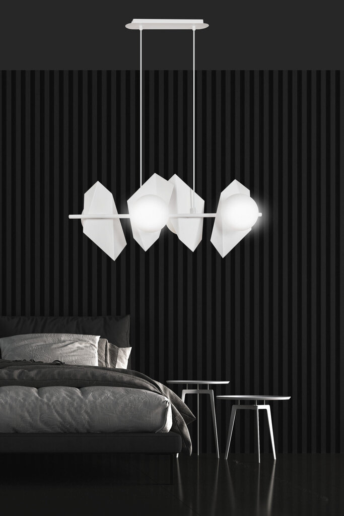 Emibig lampa Drifton 4 White cena un informācija | Lustras | 220.lv