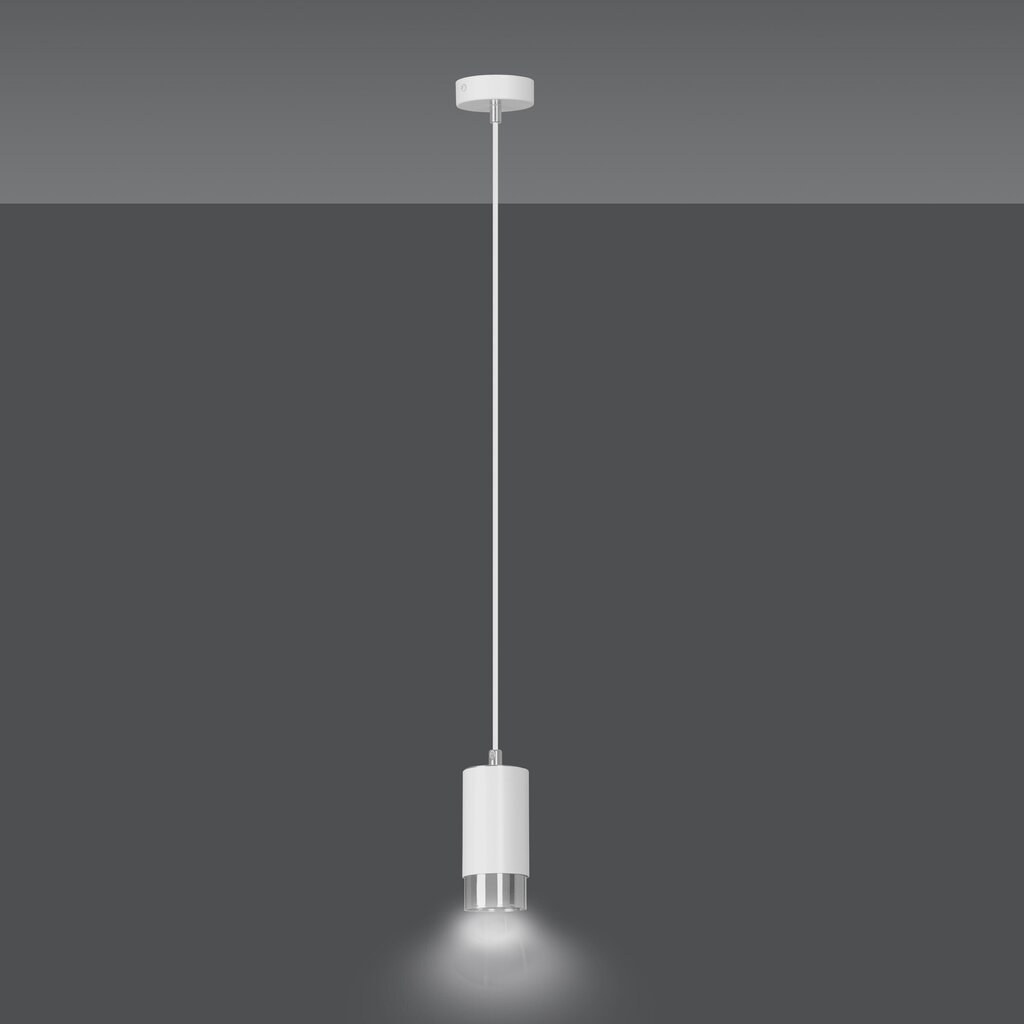 Emibig lampa Fumiko 1 White Chrome цена и информация | Piekaramās lampas | 220.lv