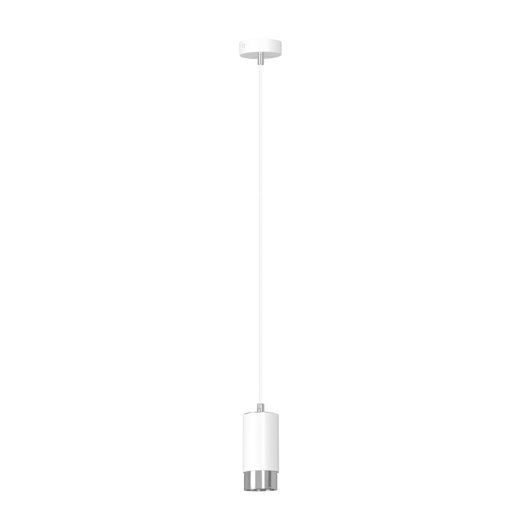 Emibig lampa Fumiko 1 White Chrome cena un informācija | Lustras | 220.lv