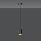 Emibig lampa Fumiko 1 Black Gold cena un informācija | Lustras | 220.lv