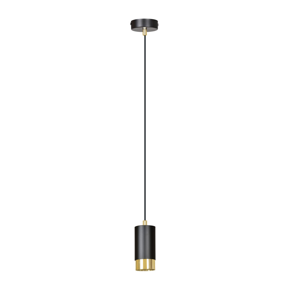 Emibig lampa Fumiko 1 Black Gold cena un informācija | Lustras | 220.lv