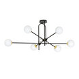 Emibig lampa Diarf 6 Black Gold