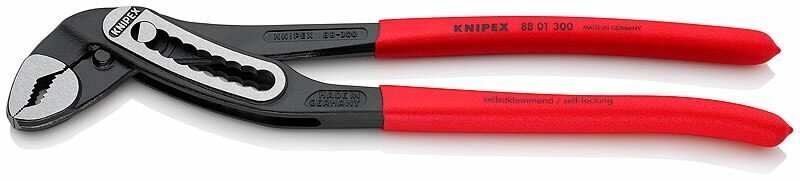 Knipex Alligator ūdens cauruļu knaibles, 300mm, D70mm cena un informācija | Rokas instrumenti | 220.lv