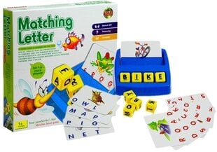 Izglītojoša spēle angļu valodas apguvei "Matching Letter" cena un informācija | Attīstošās rotaļlietas | 220.lv