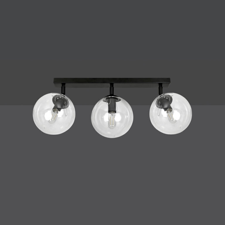 Emibig griestu lampa Tofi 3 BL/Transparent cena un informācija | Griestu lampas | 220.lv