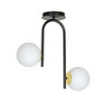 Emibig piekaramā lampa Ragnar 2 Black/Gold