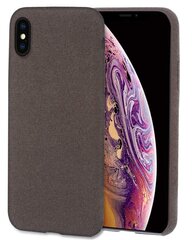 Чехол Lilware Soft Fabric для iPhone XS Max, коричневый цена и информация | Чехлы для телефонов | 220.lv