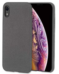 Lilware Soft Fabric telefona maciņš priekš iPhone XR. Pelēks cena un informācija | Telefonu vāciņi, maciņi | 220.lv