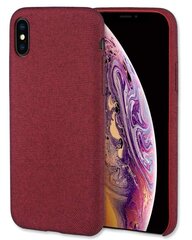 Чехол Lilware Soft Fabric для iPhone XS Max, коричневый цена и информация | Чехлы для телефонов | 220.lv