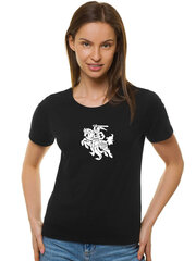 Sieviešu T-krekls "Vytis" JS/SD211-43247, melns cena un informācija | T-krekli sievietēm | 220.lv