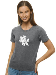 Sieviešu T-krekls "Vytis" JS/SD211-43241, pelēks cena un informācija | T-krekli sievietēm | 220.lv