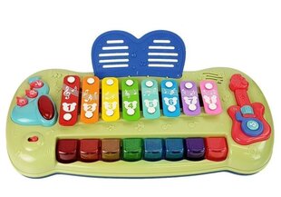 Ksilofons-klavieres bērniem Lean Toys Baby Piano cena un informācija | Rotaļlietas zīdaiņiem | 220.lv