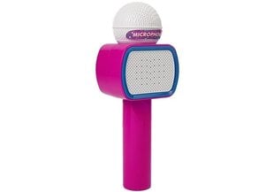 Bezvadu karaoke mikrofons ar Bluetooth, rozā цена и информация | Развивающие игрушки | 220.lv