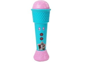 Bērnu karaoke mikrofons, zils цена и информация | Развивающие игрушки | 220.lv