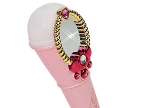Розовый микрофон с зеркалом и USB-подсветкой цена и информация | Развивающие игрушки | 220.lv