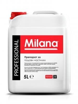 Grīdas tīrīšanas līdzeklis, MILANA® Professional - 5L cena un informācija | Tīrīšanas līdzekļi | 220.lv