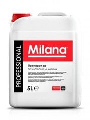 Mēbeļu kopšanas un tīrīšanas līdzeklis, MILANA® Professional - 5L cena un informācija | Tīrīšanas līdzekļi | 220.lv