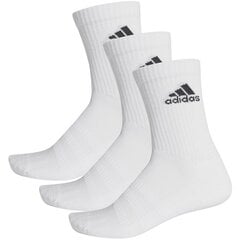 Sporta zeķes Adidas Cushioned Crew 3PP DZ9356 69660, 3 pāri цена и информация | Мужские носки | 220.lv