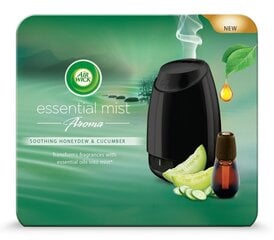 Освежитель воздуха Air Wick с устройством Essential Aroma Mist Honeydew & Cucumber цена и информация | Освежители воздуха | 220.lv