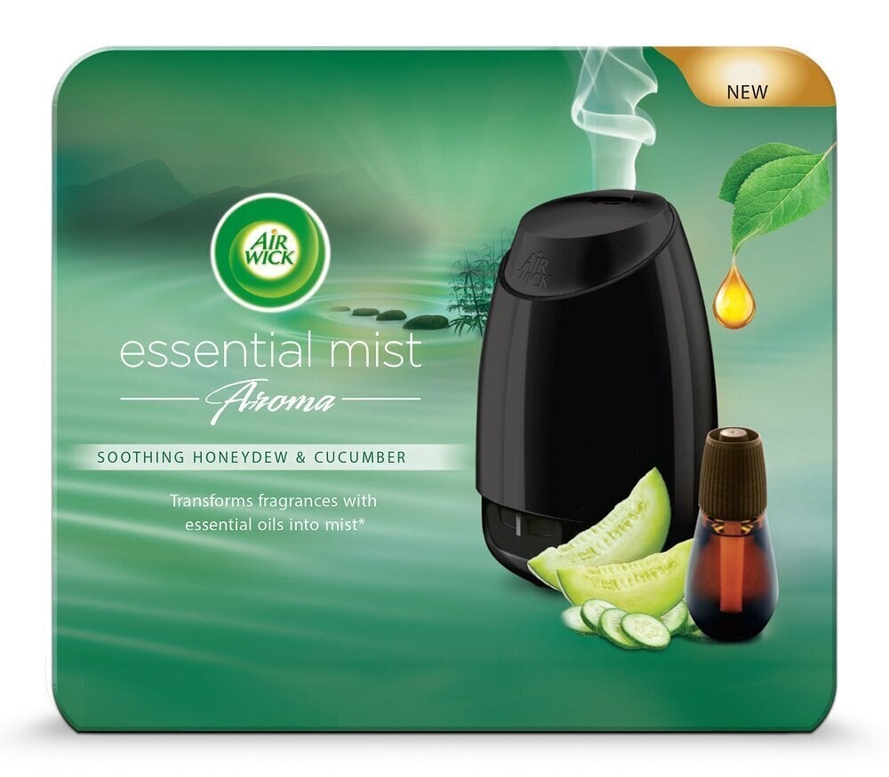 Air Wick gaisa atsvaidzinātājs ar Essential Aroma Mist Honeydew & Cucumber cena un informācija | Gaisa atsvaidzinātāji | 220.lv