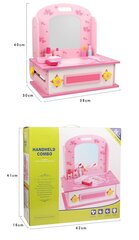 Koka tualetes galdiņš un virtuve "divi vienā" cena un informācija | Rotaļlietas meitenēm | 220.lv
