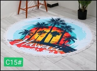 Пляжное полотенце, 150x150 см цена и информация | Полотенца | 220.lv