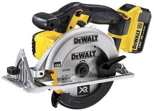 Аккумуляторная дисковая пила DCS391M2, 18V / 4,0Ah, DeWalt цена и информация | Пилы, циркулярные станки | 220.lv