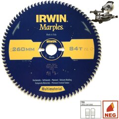 Режущий диск Irwin Marples 300x30Px96T 3,2 мм TCG цена и информация | Механические инструменты | 220.lv