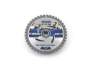 Режущий диск Irwin Weldtec 160x20(16)x40T 2.4 мм ATB цена и информация | Механические инструменты | 220.lv