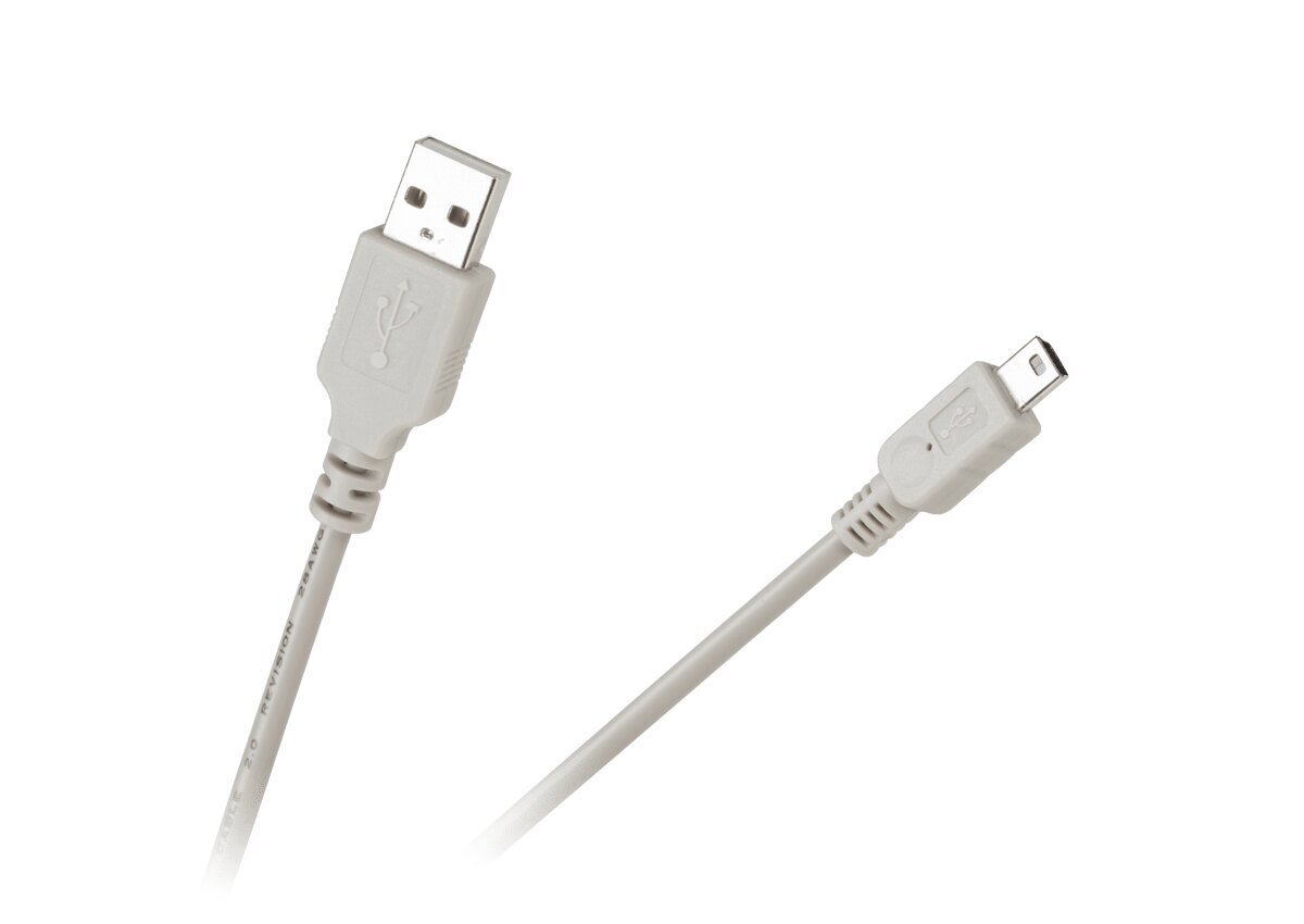 RoGer Universāls Mini USB Datu Kabelis 1m Pelēks цена и информация | Savienotājkabeļi | 220.lv
