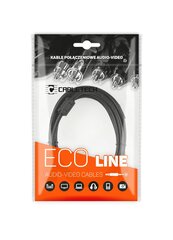 1,5 м usb вилка-розетка кабель cabletech eco-line цена и информация | Кабели для телефонов | 220.lv