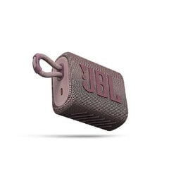JBL беспроводная колонка Go 3 BT, розовая цена и информация | Колонки | 220.lv