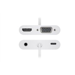 Goobay USB-C multiport adapter HDMI + VG цена и информация | Адаптеры и USB разветвители | 220.lv