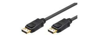 Кабель Goobay 49958 DisplayPort, Display Port 1.2v 1 м. цена и информация | Кабели и провода | 220.lv
