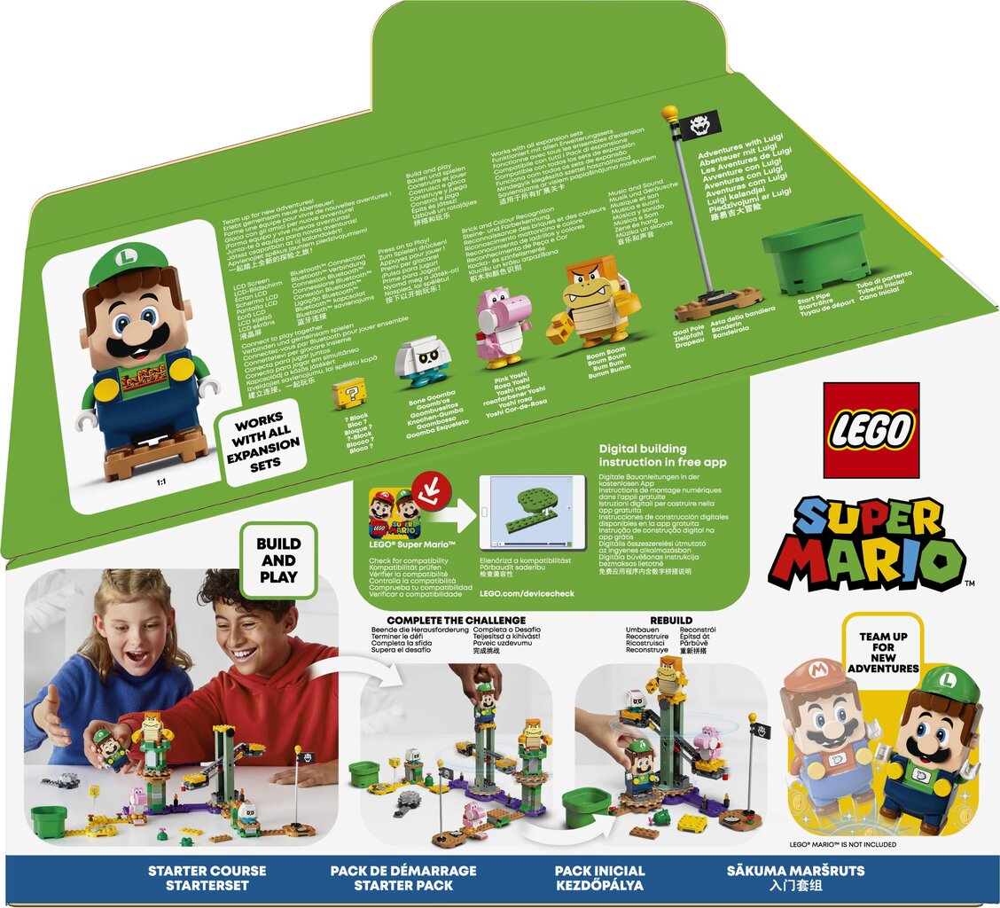 71387 LEGO® Super Mario Piedzīvojumi ar Luigi sākuma maršruts цена и информация | Konstruktori | 220.lv