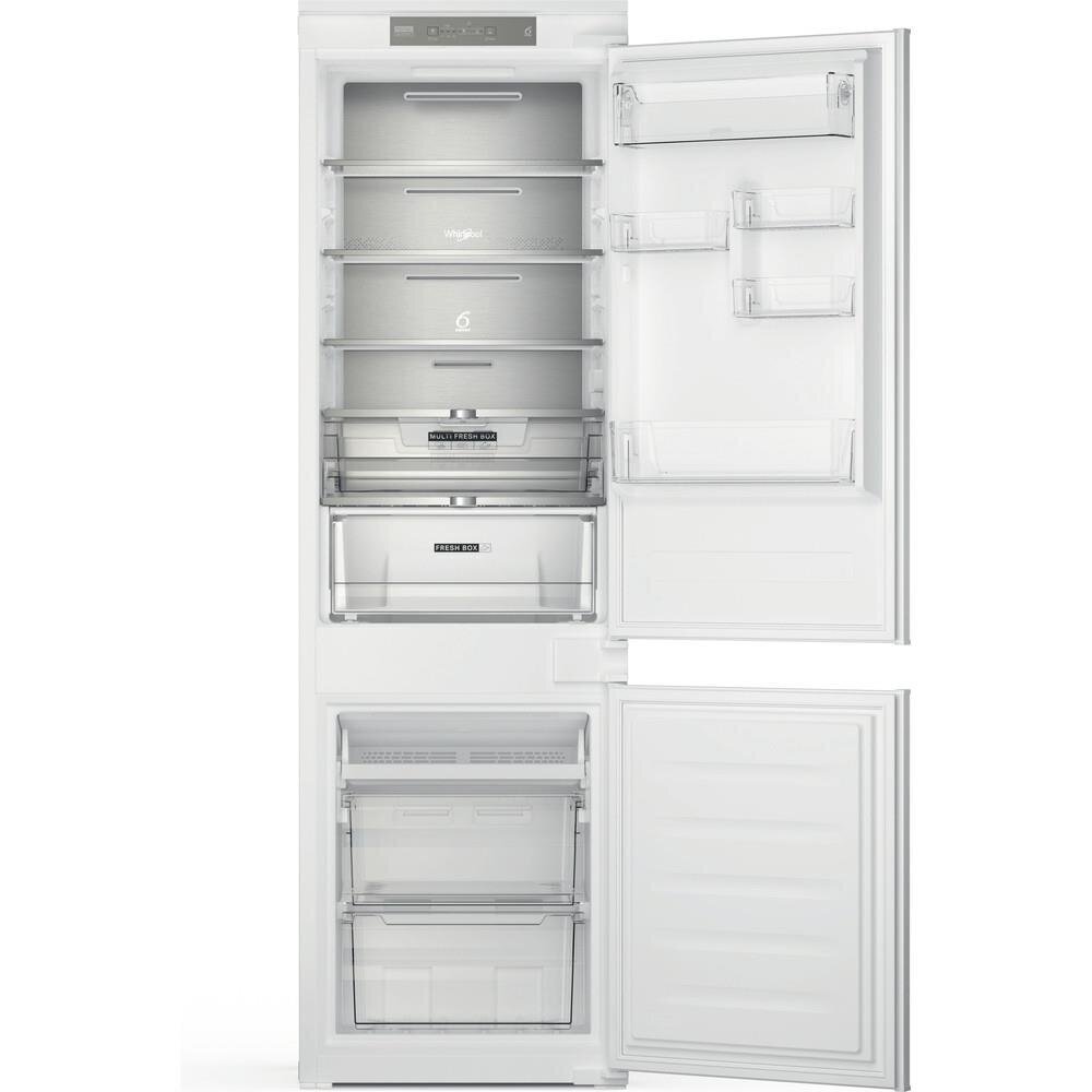 Whirlpool WHC18T341, iebūvējamais NoFrost ledusskapis, 177 cm cena un informācija | Ledusskapji | 220.lv