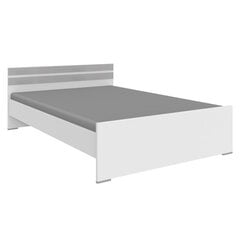 Gulta Joker 9, 120 x 200 cm, balta/betona apdares цена и информация | Кровати | 220.lv