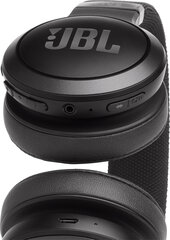 JBL беспроводные накшники + микрофон Live 400BT, черные цена и информация | Наушники | 220.lv
