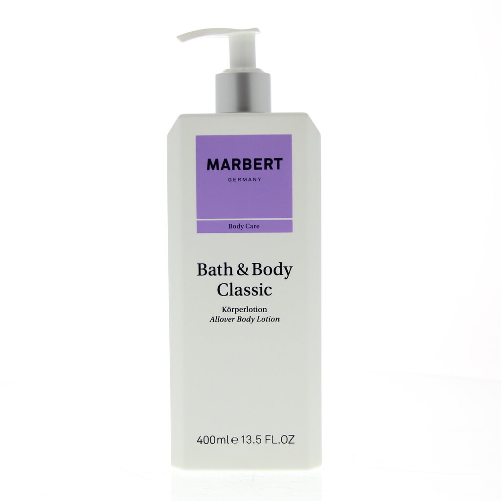 Marbert Bath & Body Classic ķermeņa pieniņš 400 ml цена и информация | Dušas želejas, eļļas | 220.lv