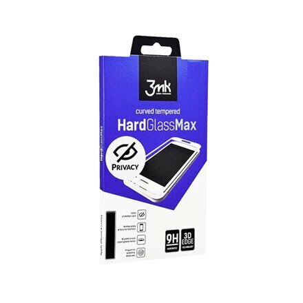 Aizsargstikls 3MK       iPhone 11 Hard Glass Max Privacy    Black cena un informācija | Telefonu vāciņi, maciņi | 220.lv