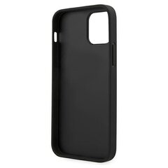 Aizmugurējais vāciņš Guess    Apple    iPhone 12/12 Pro Max V Quilted Cover    Black cena un informācija | Telefonu vāciņi, maciņi | 220.lv