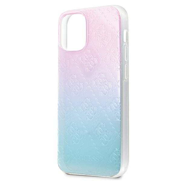 Aizmugurējais vāciņš Guess    Apple    iPhone 12 Mini 5.4'' 3D Raised Cover    Gradient Blue цена и информация | Telefonu vāciņi, maciņi | 220.lv