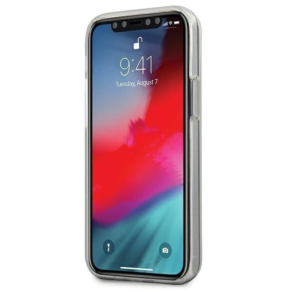 Aizmugurējais vāciņš Guess    Apple    iPhone 12 Mini 5.4'' 3D Raised Cover    Gradient Blue cena un informācija | Telefonu vāciņi, maciņi | 220.lv