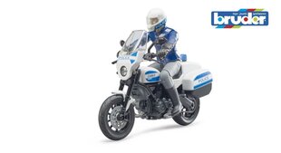 Мотоцикл Bruder Ducati с фигурой полицейского цена и информация | Конструктор автомобилей игрушки для мальчиков | 220.lv