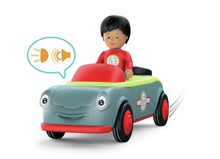 Инерционная машинка Olli Olday 3 детали, со звуковыми и световыми эффектами цена и информация | Игрушки для малышей | 220.lv