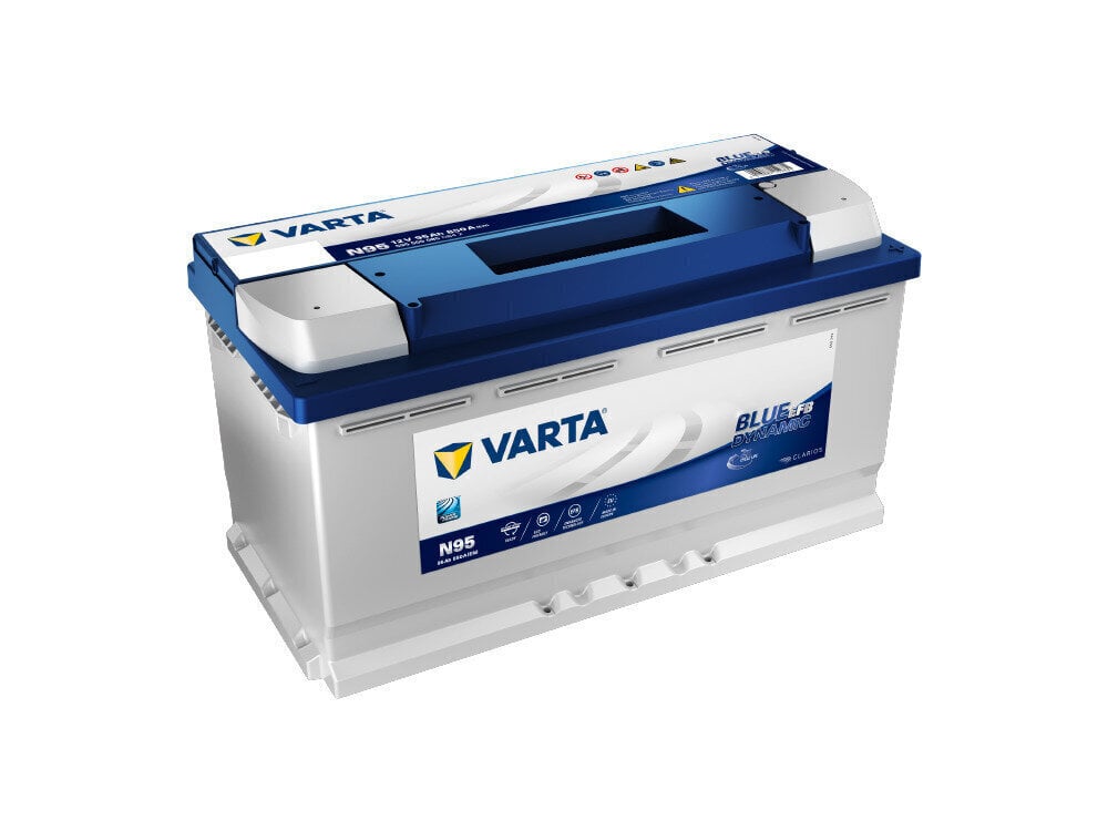 Akumulators Varta Blue Dynamic EFB N95 12V 95Ah 850A цена и информация | Akumulatori | 220.lv